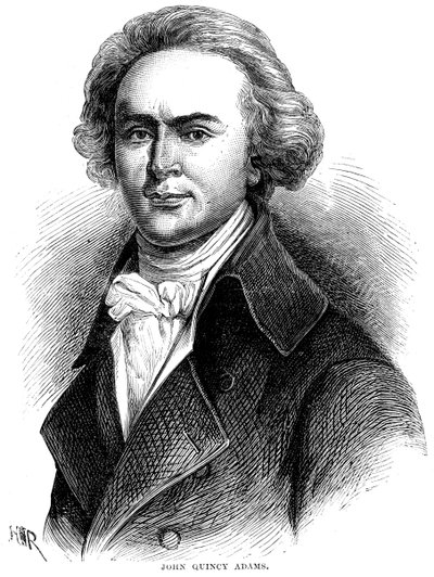John Quincy Adams, 6º Presidente dos Estados Unidos, c1880 de Unbekannt