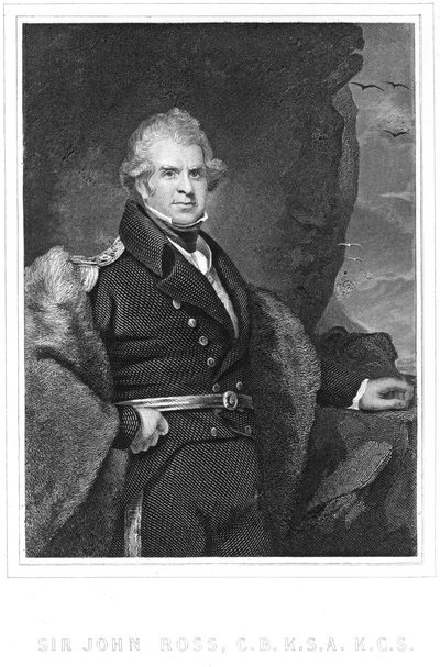John Ross, explorador polar britânico e oficial da Marinha, século XIX de Unbekannt