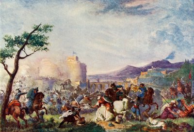 John Sobieski no Socorro de Viena, 1683, c1915. de Unbekannt