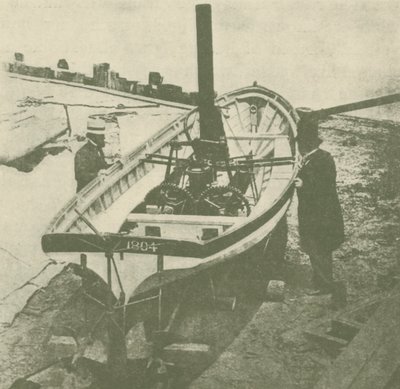 Navio de parafuso duplo de John Stevenss, construído em 1804, c1930. de Unbekannt