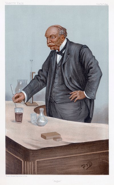 John William Strutt, 3º Barão Rayleigh, cientista britânico, 1899 de Unbekannt