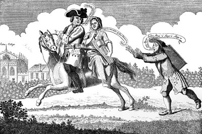 João de Gant montou, ou, Marte em sua Jornada ..., 1747 de Unbekannt