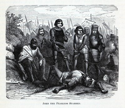 João, o destemido, esfaqueado, 1882 de Unbekannt