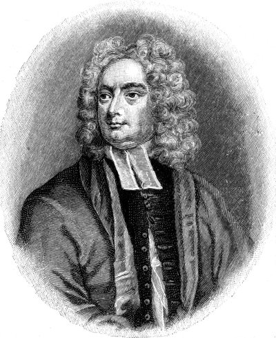 Jonathan Swift, satirista anglo-irlandês, poeta e clérigo de Unbekannt