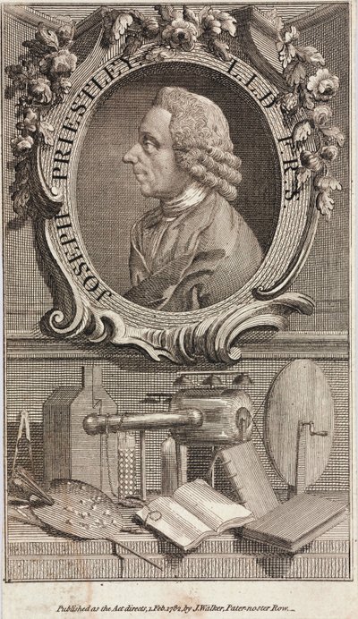 Joseph Priestley, teólogo e químico anglo-americano de Unbekannt