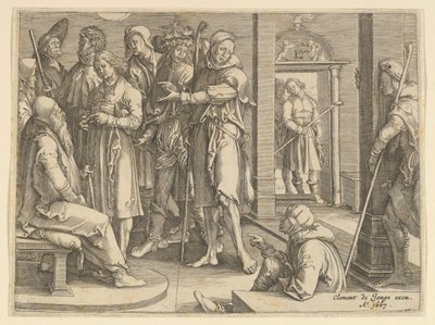 Joseph Telling His Dreams to Jacob, cópia, 1640-70. de Unbekannt