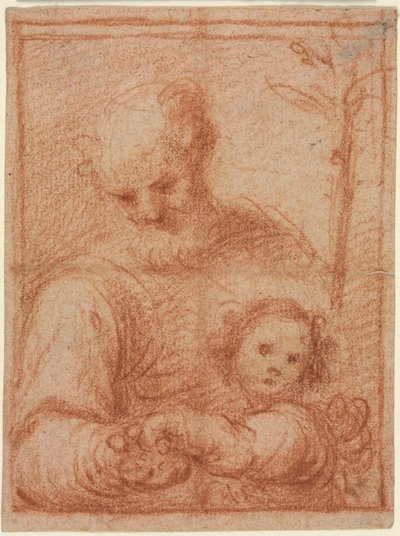Joseph e Child reto, século XVI. de Unbekannt