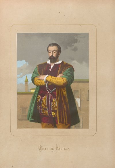 Juan de Padilla. De: Hombres y mujeres celebres de todos los tiempos de Juan Landa, 1875-1877. de Unbekannt