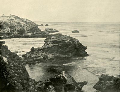 Ponto do jubileu, praia traseira, Sorrento, 1901. de Unbekannt