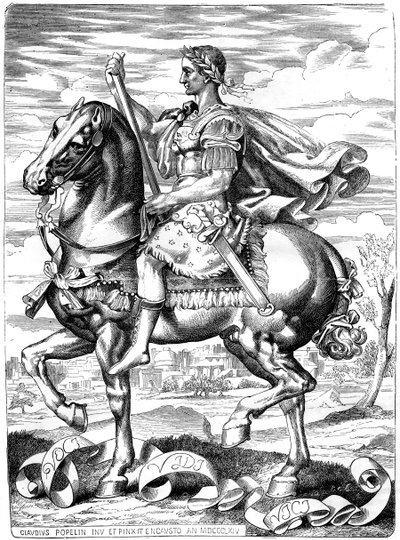 Júlio César, general romano e estadista, século I aC 1882-1884 de Unbekannt