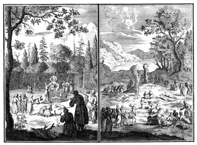 Jumala, Wirku-Accha. Uma divindade da Lapônia, 1727-1738 de Unbekannt