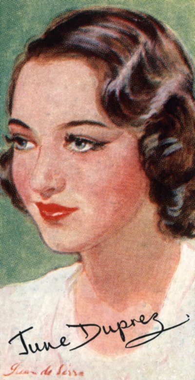 June Duprez, 1918-1984, atriz de cinema britânica, século XX de Unbekannt