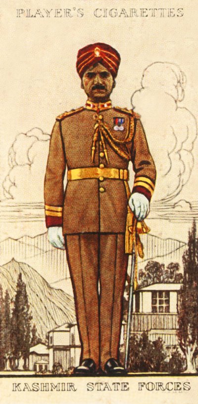 Forças estaduais da Caxemira, 1936. de Unbekannt