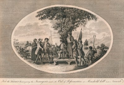 Rebelião de Ketts, Norfolk, 1549 1793 de Unbekannt