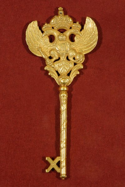 Chave de um camareiro na corte imperial da Rússia, final do século XVIII de Unbekannt