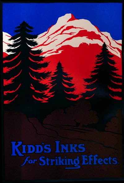 Tintas Kidds para efeitos impressionantes, 1909. de Unbekannt