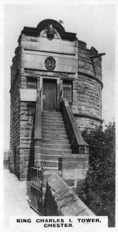 Torre do rei Carlos I, Chester, c1920s de Unbekannt