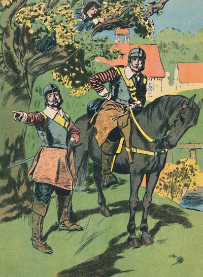 Rei Carlos no carvalho, c1907 de Unbekannt