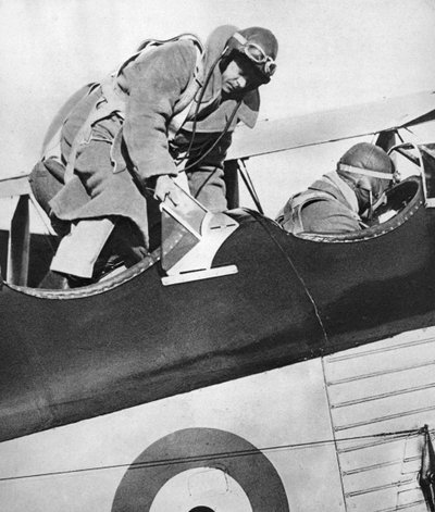 Rei Eduardo VIII em um avião, 1936 de Unbekannt