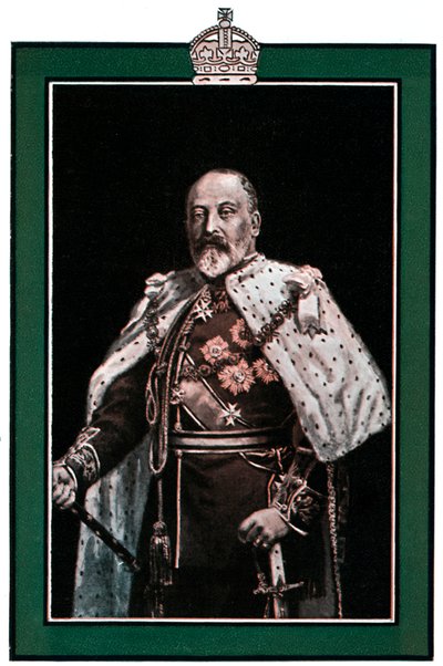Rei Eduardo VII 1841-1910, 1902-1903 de Unbekannt