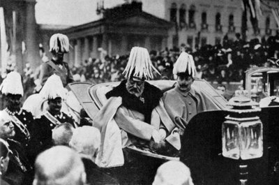 Rei Eduardo VII e Kaiser Wilhelm II em Berlim, fevereiro de 1909 1964 de Unbekannt