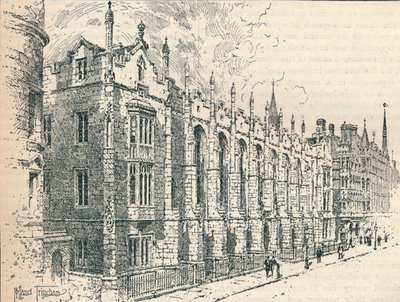 Escola King Edward VI, Birmingham, século XIX 1906 de Unbekannt