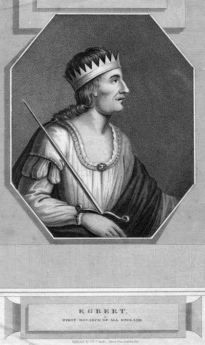 Rei Egbert de Wessex, primeiro rei de toda a Inglaterra de Unbekannt