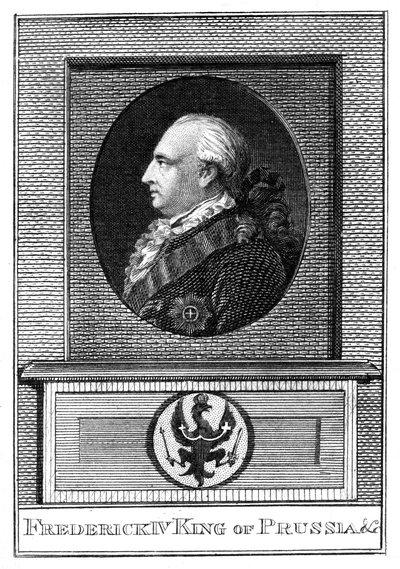 Rei Frederico Guilherme IV da Prússia 1795-1861, século XIX. de Unbekannt