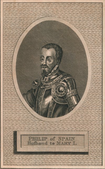 Rei Filipe II da Espanha, marido da rainha Maria I, 1793 de Unbekannt
