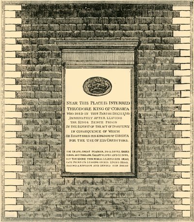 Monumento do rei Teodores, 1881. de Unbekannt