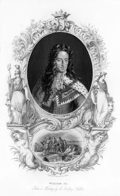 Rei Guilherme III, c1850 de Unbekannt