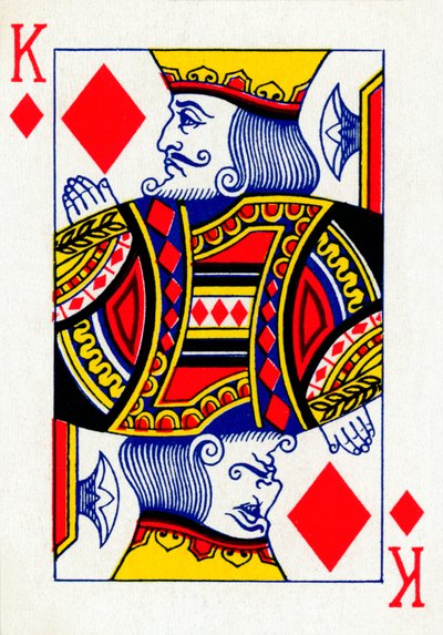 King of Diamonds de um baralho de cartas de baralho Goodall & Son Ltd., c1940 de Unbekannt