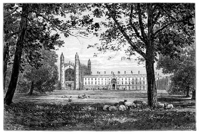 Kings College, Cambridge, 1900 de Unbekannt