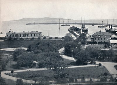 Kingstown - Vista Geral do Porto, 1895 de Unbekannt