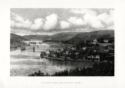 Kingswear e o rio Dardo, South Devon, 1896 de Unbekannt