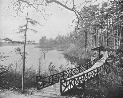 Kissing Bridge, Lakewood, Nova Jersey, EUA, c1900. de Unbekannt