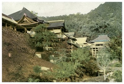 Templo de Kiyomizu, Kyoto, Japão, 1904 de Unbekannt