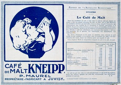 Kneipp Café de Malt, propaganda, 1915 de Unbekannt