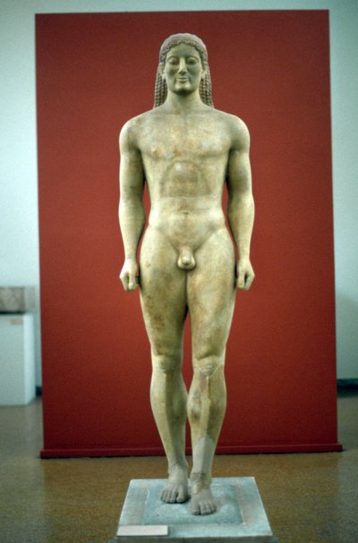 Kouros, c650-500 aC de Unbekannt