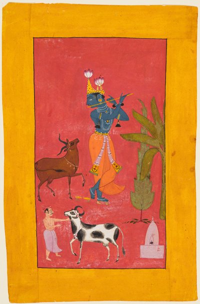 Krishna Fluting, c. 1675-1700. de Unbekannt