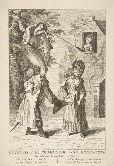 O inglês no All Baffled Walk, 1720-75. de Unbekannt