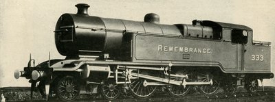 Tipo de tanque LBSC Pacific, mecanismo de comemoração de guerra, c1930. de Unbekannt