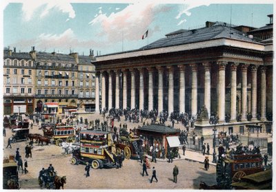 A Bolsa, Paris, c1900 de Unbekannt