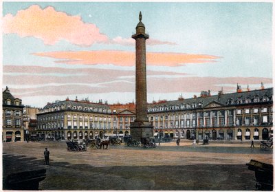 Coluna Vendome, Paris, c1900 de Unbekannt