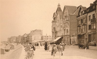 La Digue, passeio marítimo, c1900. de Unbekannt