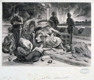 Justiça eterna, guerra franco-prussiana, 1870-1871. de Unbekannt