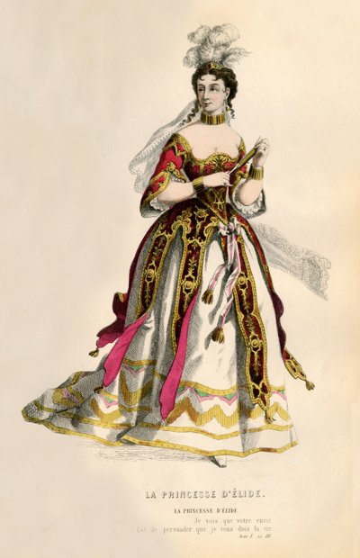 Princesa de Elis, 1868. de Unbekannt