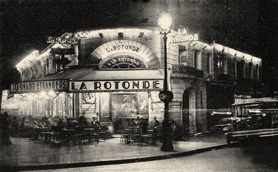 La Rotonde, Boulevard du Montparnasse, c. 1925. de Unbekannt