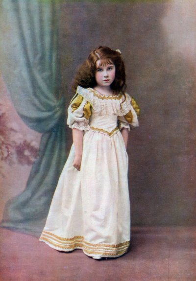 Lady Elizabeth Bowes-Lyon, seis anos, 1906-1907 1923 de Unbekannt