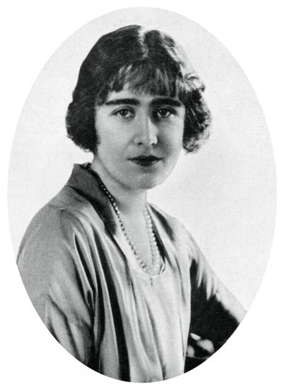 Lady Elizabeth Bowes-Lyon em 1923, 1937 de Unbekannt